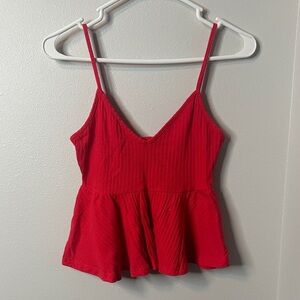 SHEIN Red Camisole Top